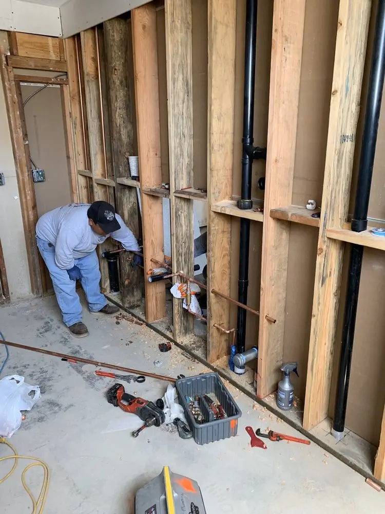 Commercial rough-in plumbing for Trenchless Sewer Repair in Richlandtown